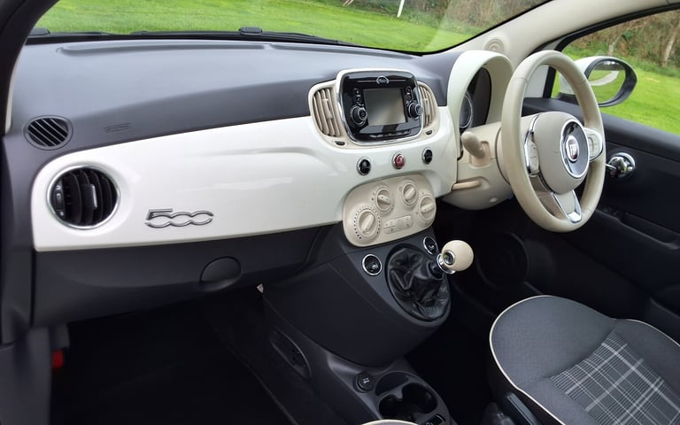 2015 Fiat 500 1.2 Lounge 3dr HATCHBACK Petrol Manual