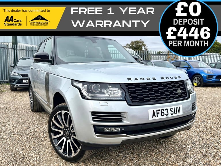 image for LAND ROVER RANGE ROVER 5.0 V8 Autobiography SUV 5dr Petrol Auto 4WD (510ps) 2013