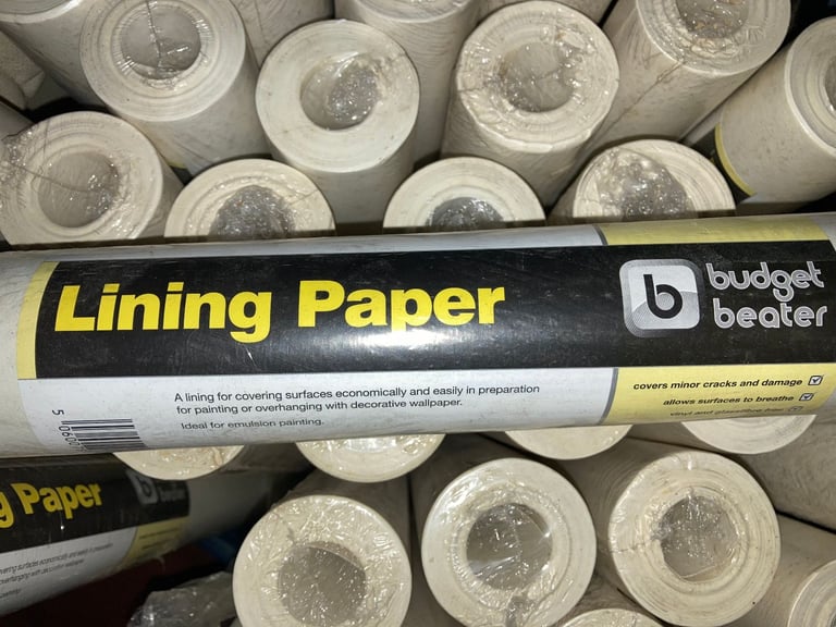 image for 37 rolls of lining paper decorating