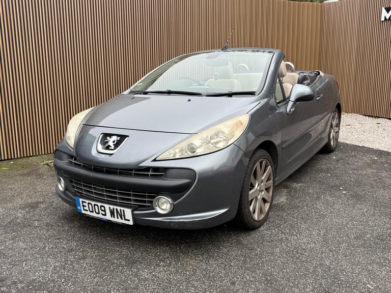 2009 Peugeot 207 1.6 16V GT 2dr Auto CONVERTIBLE Petrol Automatic