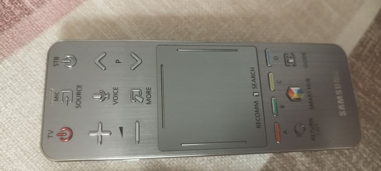 Samsung Smart TV remote control with touchpad and voice function