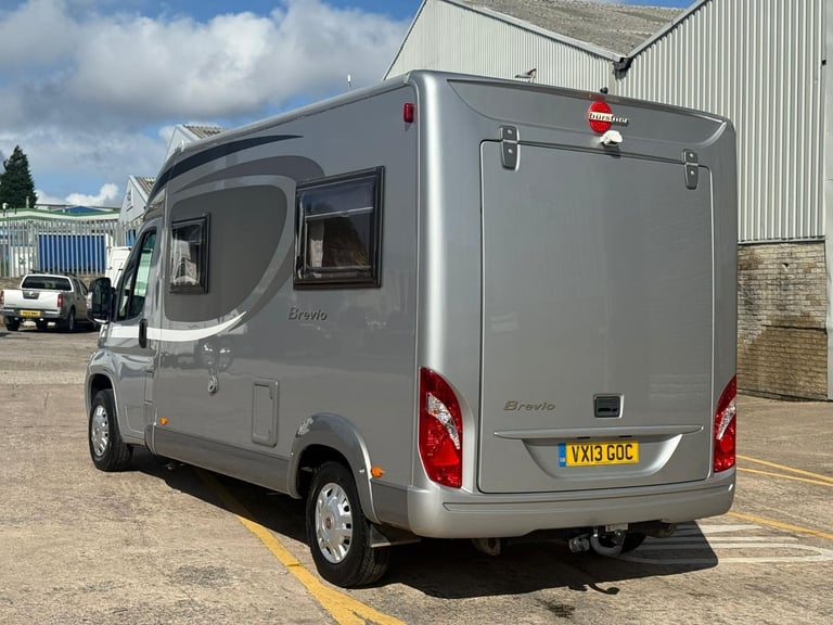 2013 Fiat DUCATO BURSTNER BREVIO t600 3 BERTH MOTORHOME UNDER 6M