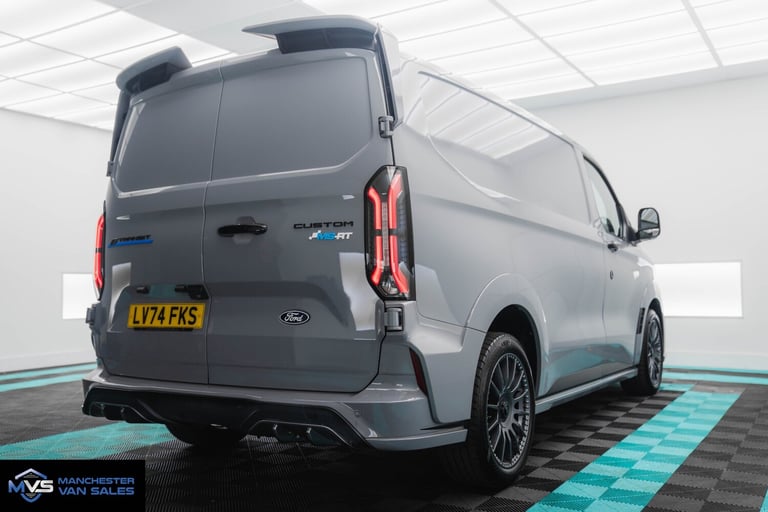 2024 Ford Transit Custom 320 65kWh MS-RT SWB AWD 5dr ELECTRIC AUTO L1 H1 (285bhp) PANEL VAN Elect...