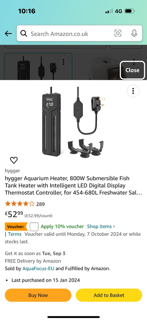 Fish tank 