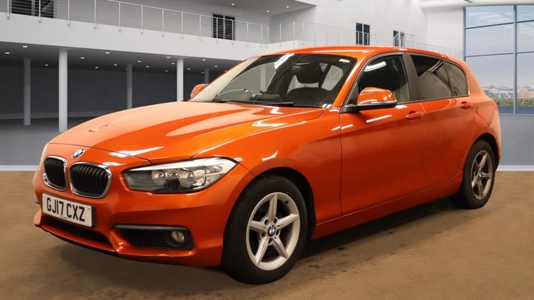 2017 BMW 1 Series 2017 17-Reg BMW 118i [1.5] SE 5dr [Nav] Step Auto,BURNT ORANGE,SAT NAV!! HATCHB...