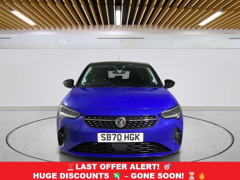 image for 2020 Vauxhall Corsa 1.2 Turbo Elite Nav Hatchback 5dr Petrol Manual Euro 6 (s/s) (100 ps) Hatchba...