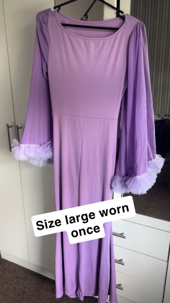 image for Lilac size large dress