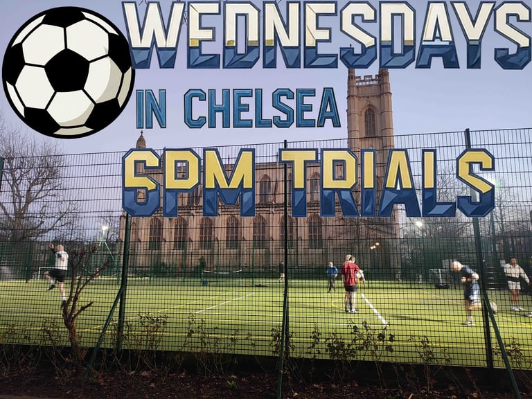 image for Join Our Epic 6-a-Side Football Trials in Chelsea! Wednesdays, 6pm