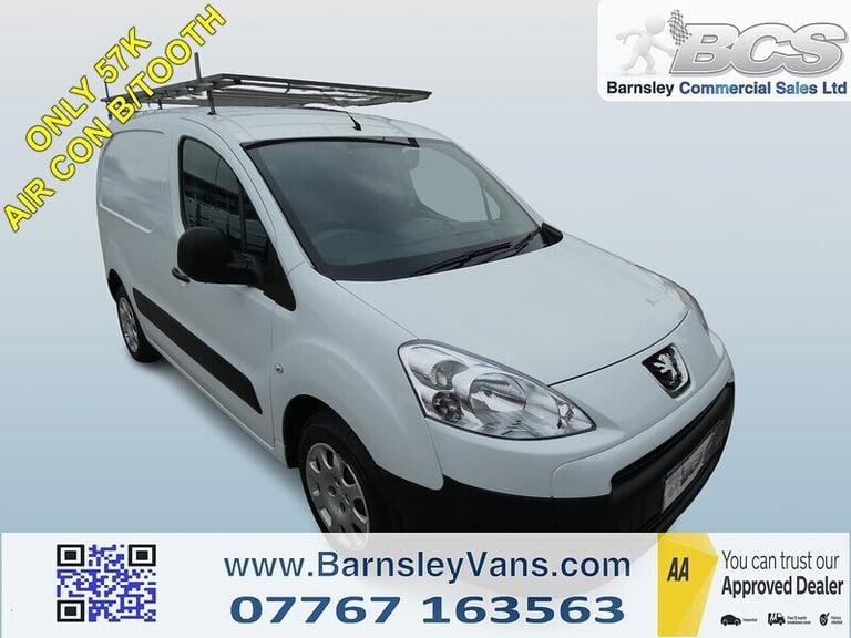 2010 60 PEUGEOT PARTNER 1.6HDI 850 PROFESSIONAL L1 SWB LOW MILES