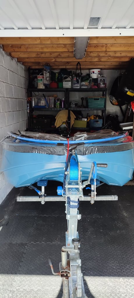 Polycraft Tuffy 300 2024 with Tohatsu 9.8hp 4 stroke 2025 and Extreme trailer