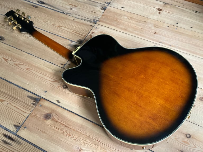 Aria Pro II FA-70BS Jazzbox Electric Guitar Korea 1990s