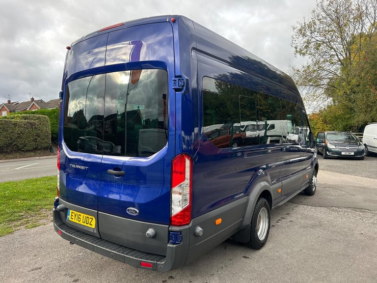 2016 Ford Transit 2.2 TDCi 460 HDT Trend Minibus 5dr Diesel Manual L4 H3 (17 Seats) (196 g/km NA ...