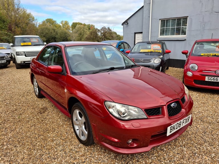 2008 Subaru Impreza 2.0 RX Saloon 4dr Petrol Automatic (207 g/km  158 bhp)