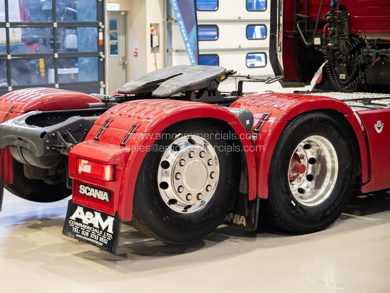 2021 (21) SCANIA 580S V8 HIGHLINE 6X2 TAG AXLE