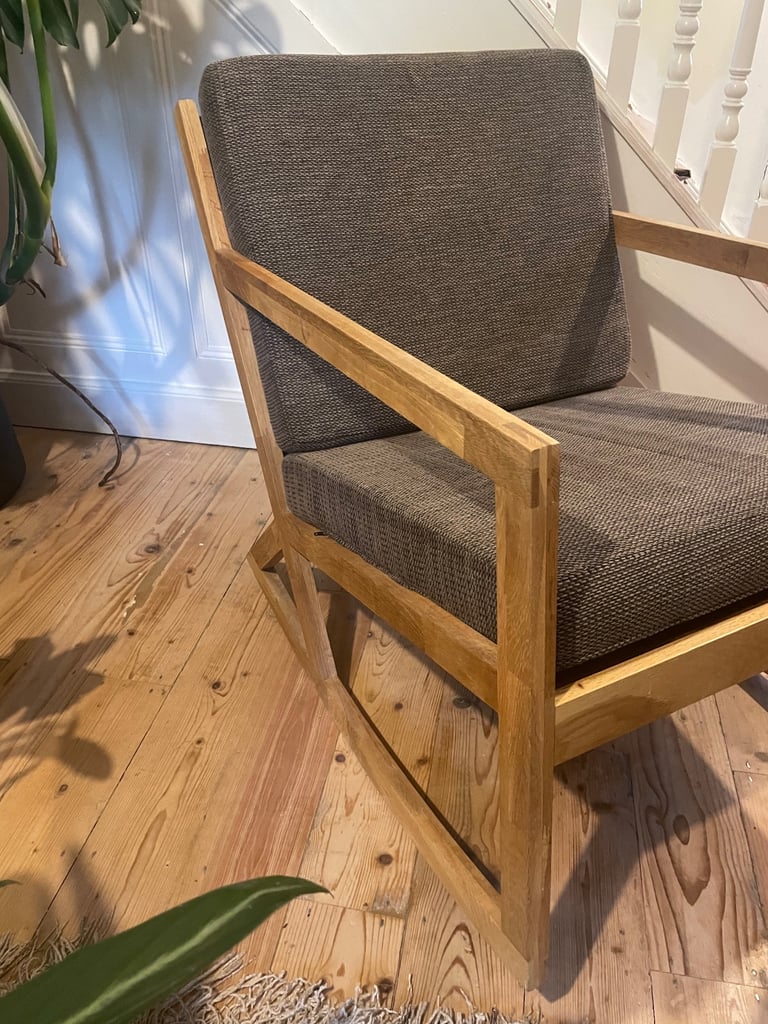 Oak rocking chair from futon company 