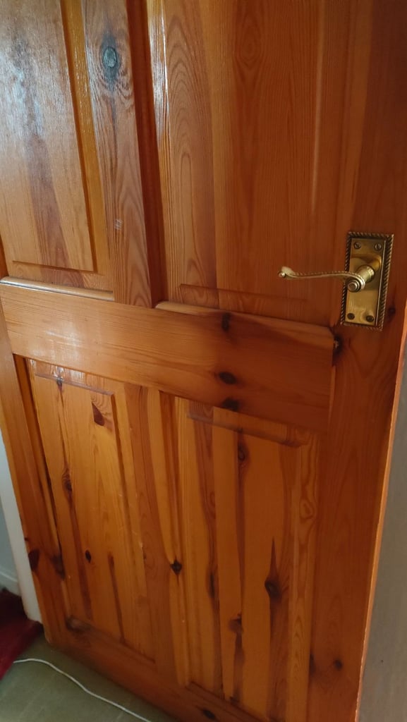Solid wood doors x 3