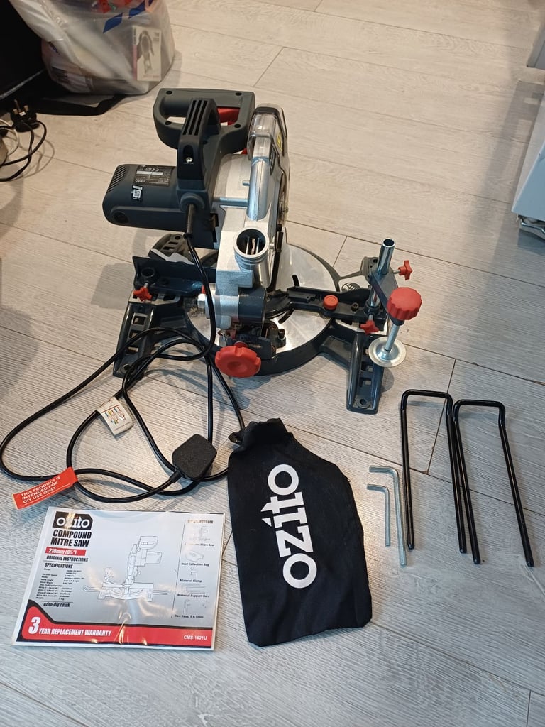 image for Ozito compound mitre saw