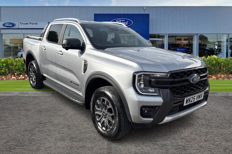 2025 Ford Ranger Wildtrak AUTO 2.0 EcoBlue 205ps 4x4 Double Cab Pick Up, FRONT &amp; REAR PARKIN ...
