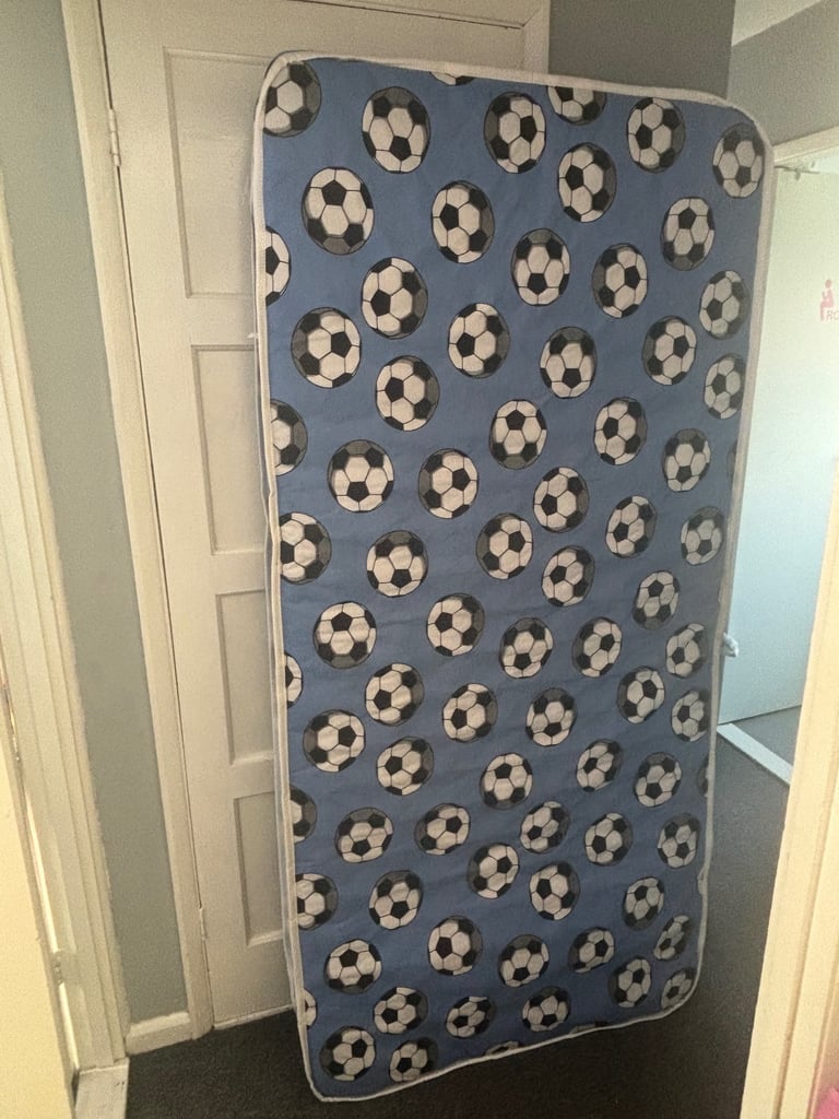 image for Single matteress football theme 