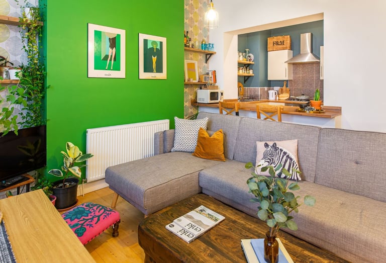 Flat with garden in Canton