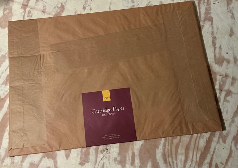 Artists Goldline Cartridge paper, 50 sheet A2 pack.