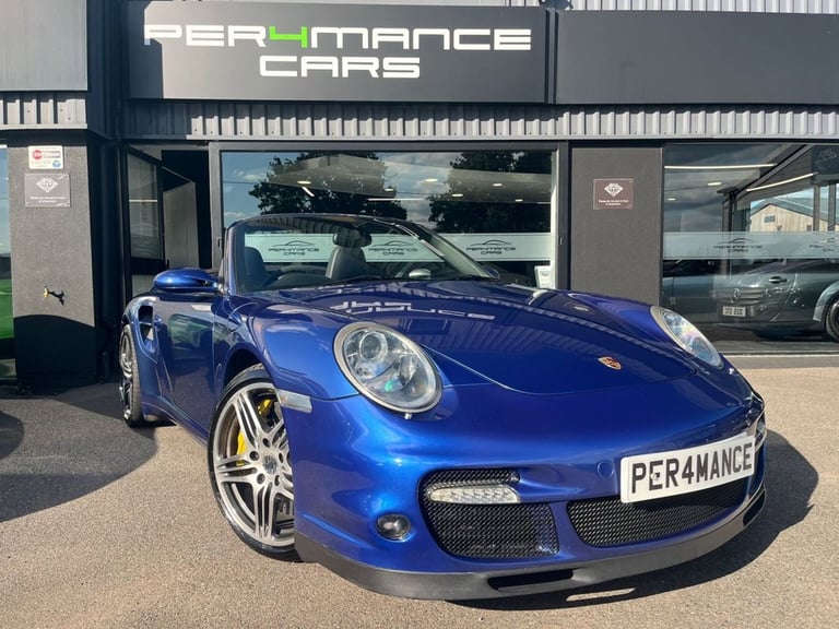 2007 57 PORSCHE 911 3.6 997 TURBO CABRIOLET 2DR PETROL TIPTRONIC S AWD (328 G/KM