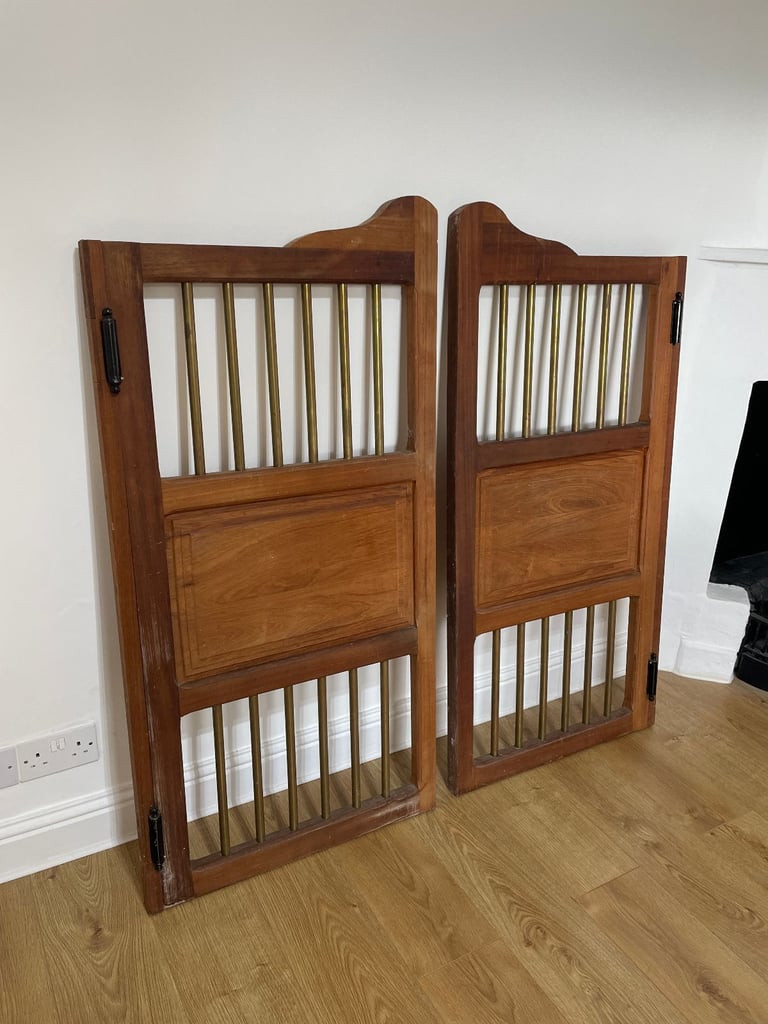Antique Swinging Western Saloon Style Doors