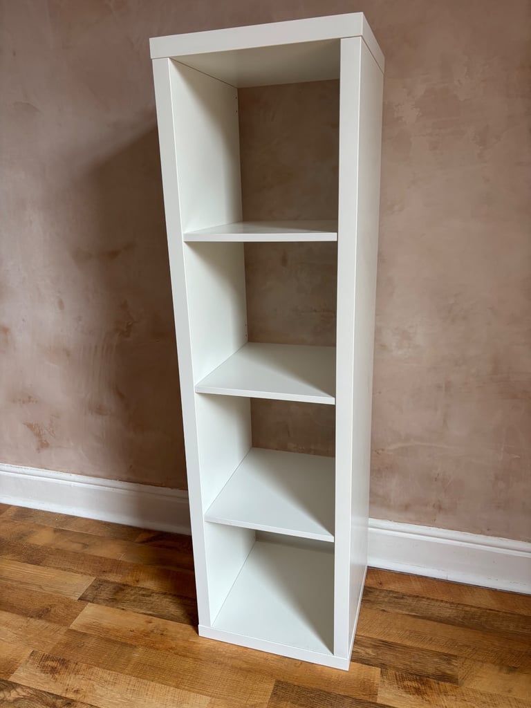 image for IKEA kallax cube shelving storage unit white