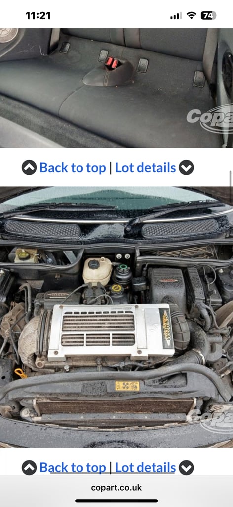 Mini Cooper s jcw engine 210 bhp complete