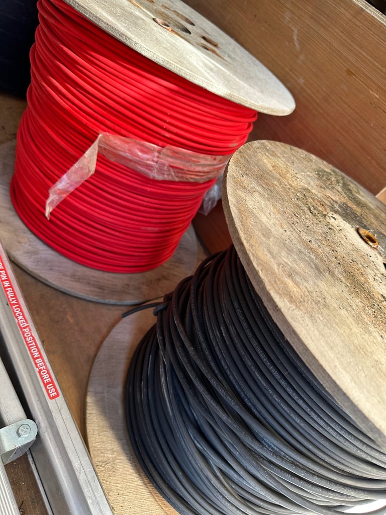 6mm² Solar Cable PV1-F - LS0H - Low Smoke Zero Halogen