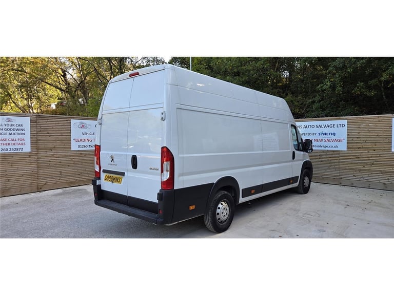 2023 PEUGEOT BOXER PROFESSIONAL PREM+ 435 L4 H2 2.2TD DAMAGED REPAIRABLE SALVAGE