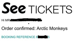 4 Standing Arctic Monkeys Tickets - London - Friday, 16 Jun