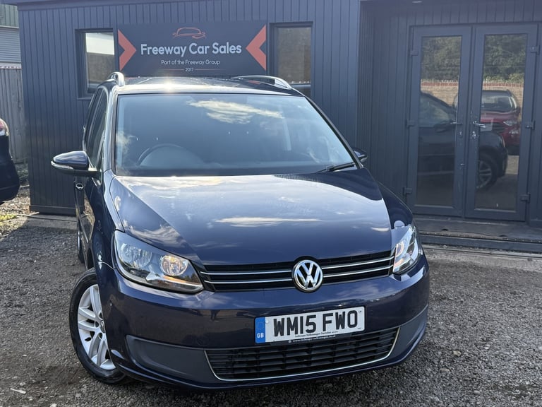 VOLKSWAGEN TOURAN 1.6 TDI BlueMotion Tech SE MPV 5dr Diesel DSG, 7 Stamps, Auto,