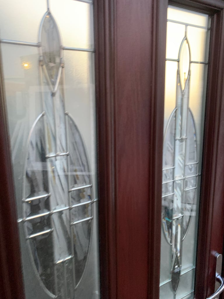 Brand new composite front door with high security locks Free local delivery 