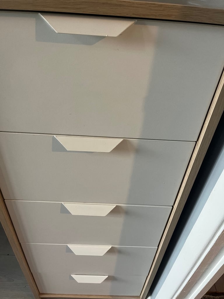 image for Tall 5 drawer chest 