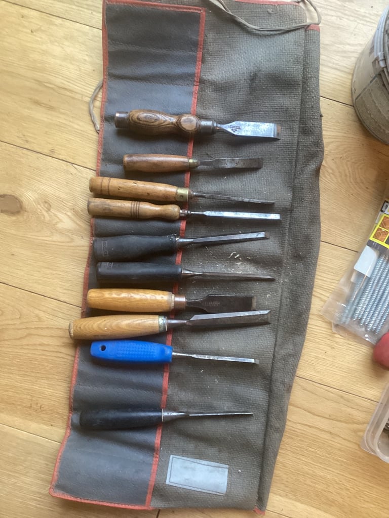 image for Chisels and various hand tools 