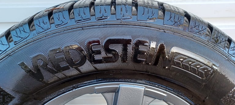 Winter tyres on 16” Fox alloy wheels