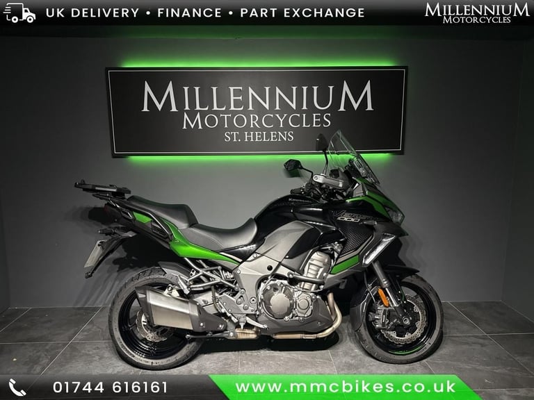 image for KAWASAKI VERSYS 1000 SE SKYHOOK ELECTRONIC SUSPENSION ADVENTURE TOURER BIKE