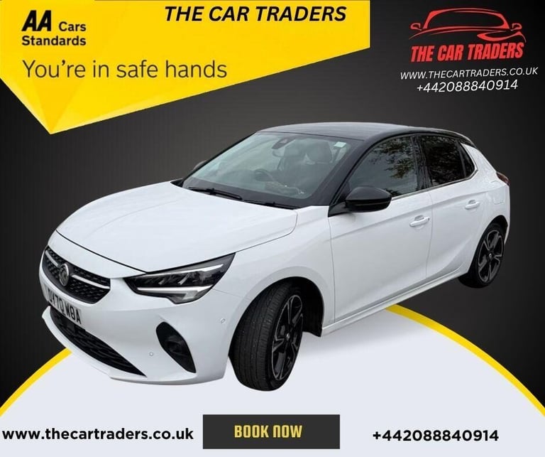 2020 Vauxhall Corsa 1.2 Turbo Elite Nav Premium Hatchback 5dr Petrol Auto Euro 6 (s/s) (100 ps) H...