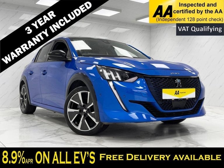 image for 2021 Peugeot E-208 50kWh GT Premium Hatchback 5dr Electric Auto (136 ps) Hatchback ELECTRIC Autom...
