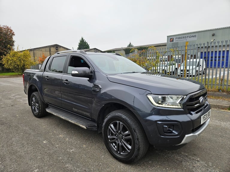 2021 Ford Ranger Pick Up Double Cab Wildtrak EcoBlue 213 Auto Damaged Repaired