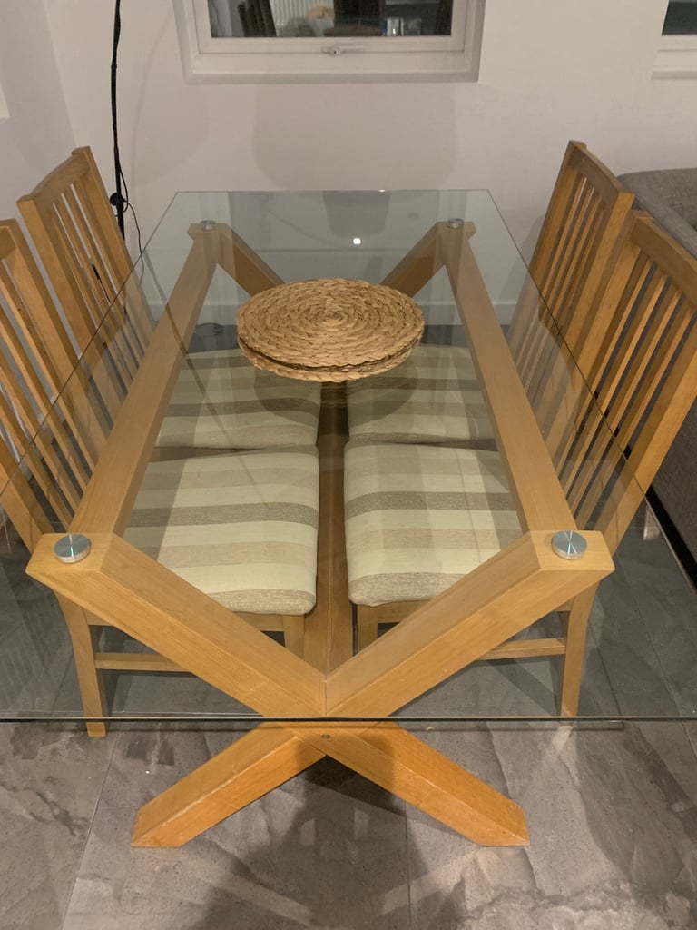 image for Dining table and chairs