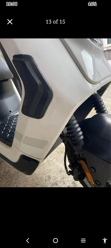 Niu cargo electric scooter.