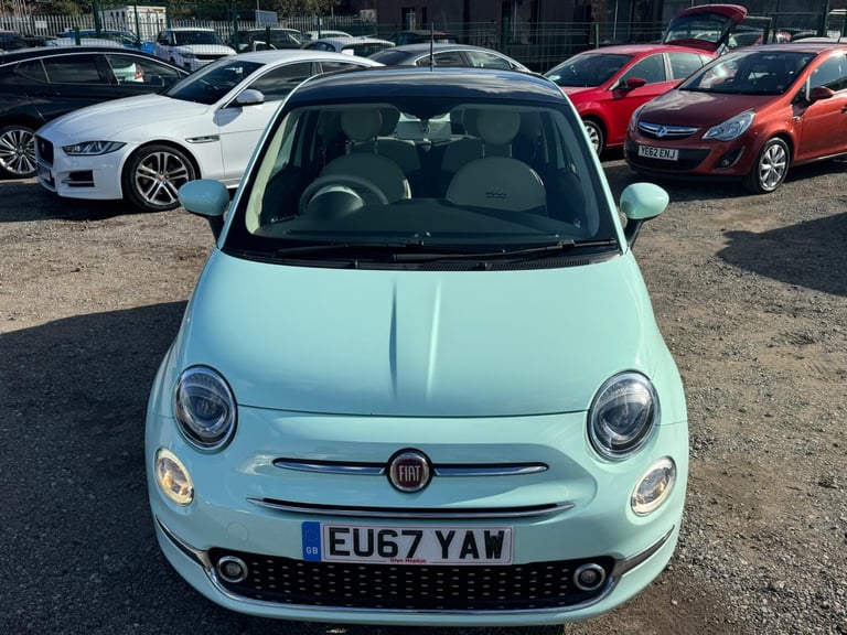 2017 Fiat 500 1.2 Lounge 3dr HATCHBACK PETROL Manual