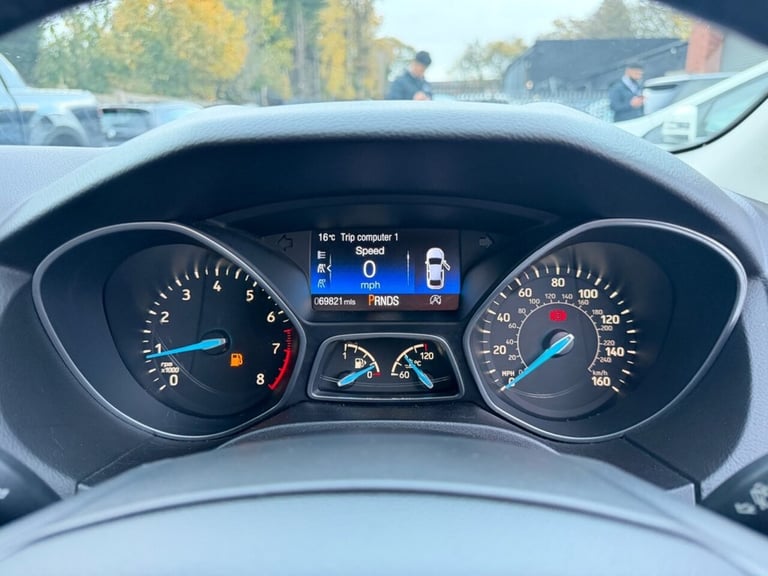 2016 Ford Focus 1.0 EcoBoost 125 Zetec 5dr Auto HATCHBACK PETROL Automatic