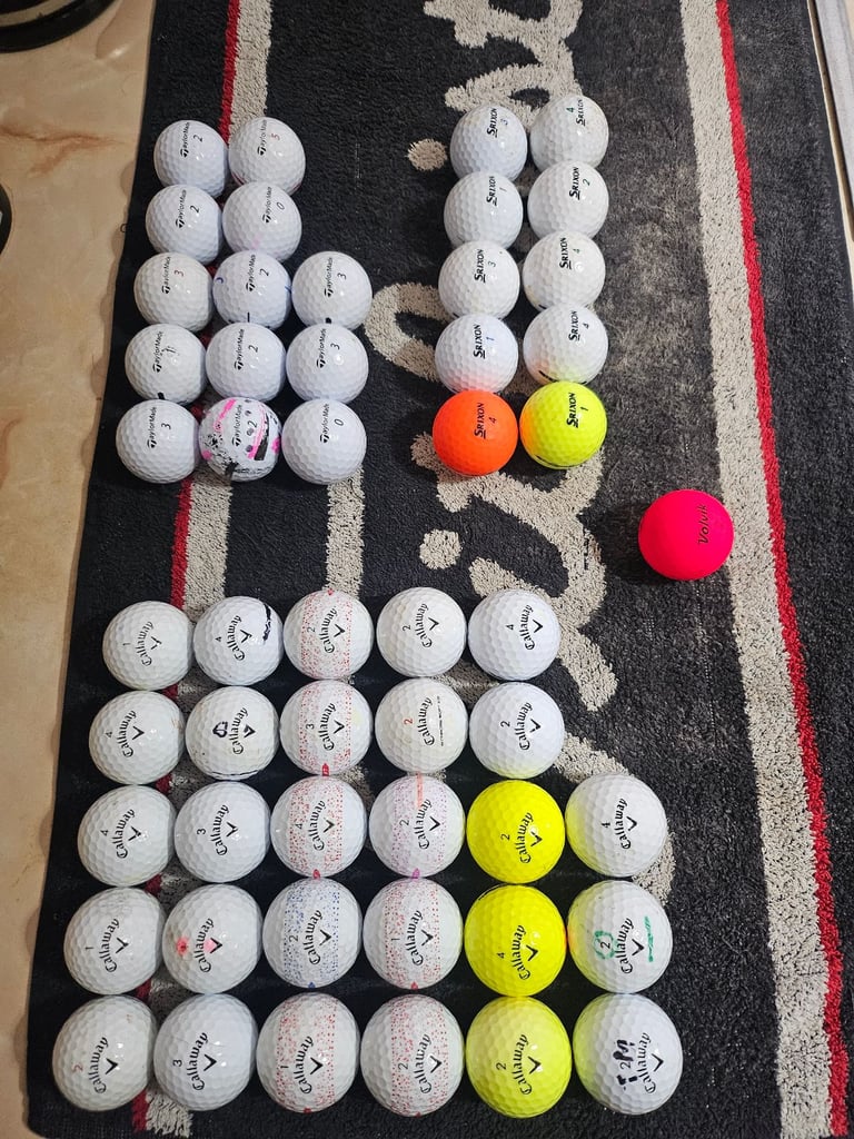 image for Selection of quality golf balls 