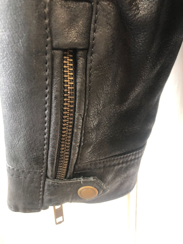 MENS HEAVY LEATHER JACKET 
