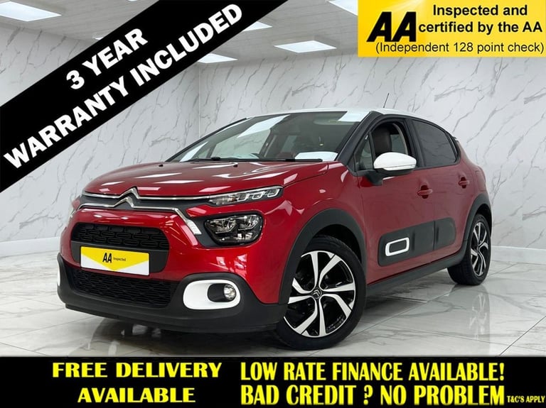 2021 Citroen C3 1.2 PureTech Shine Plus Hatchback 5dr Petrol Manual Euro 6 (s/s) (83 ps) Hatchbac...