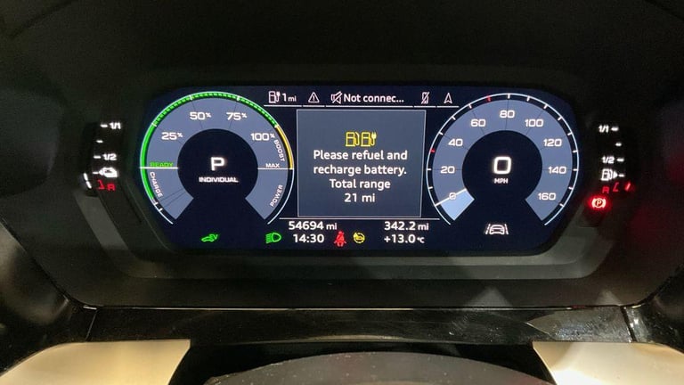 2022 Audi A3 1.4 TFSIe 40 Sport Sportback S Tronic Euro 6 (s/s) 5dr 13kWh HATCHBACK Petrol/Electr...