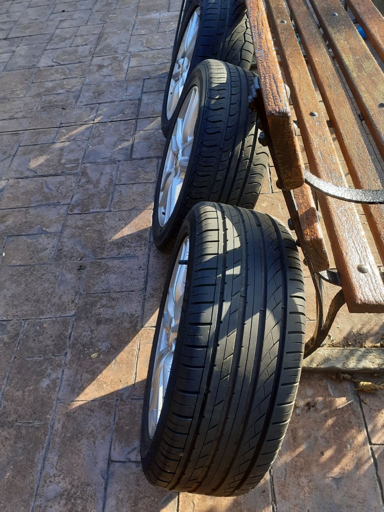 Mazda mx5 nc alloy wheels and tyres